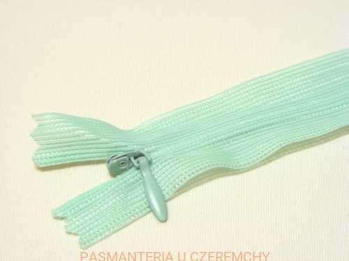 zamek kryty 35 cm seledynowy /zielony/
