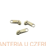 suwak zamkowy 5 mm beżowy