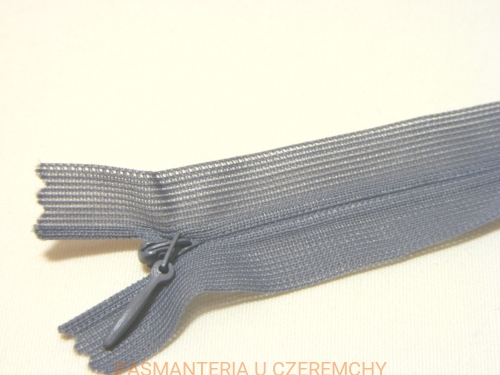  zamek kryty 45 cm szary