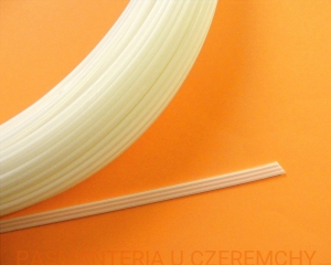 resztka - 0,93 m - taśma fiszbinowa plastikowa 8 mm /fiszbin plastikowy/