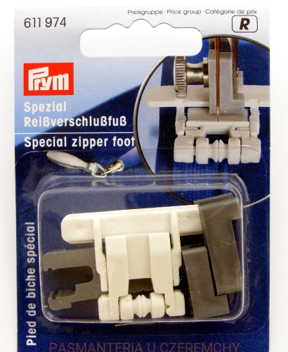  Stopka do wszywania zamków krytych uniwersalna PRYM 611 974