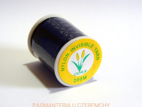 nici monofilamentowe /żyłkowe/ czarne 200 mb