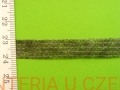 taśma flizelinowa krojona po prostej 10 mm szara - 100 mb