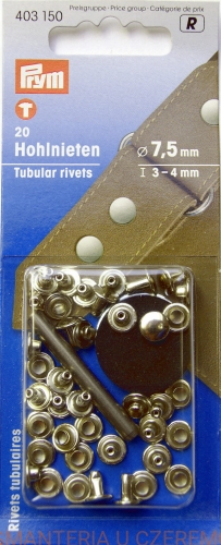 nity kaletnicze 7,5 mm/3-4 mm PRYM 403 150 
