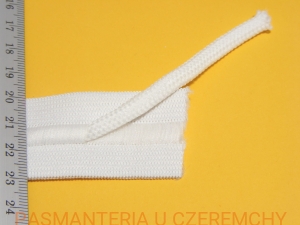 guma biała ze sznurkiem 30 mm