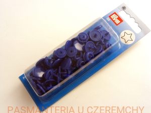 napy plastikowe gwiazdki granatowe PRYM 393 216 /zatrzaski/