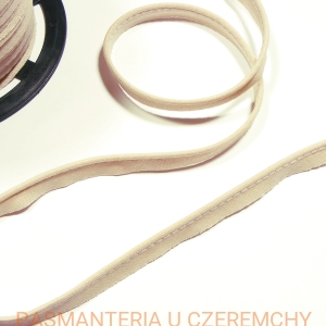 wypustka bawełniana 11 mm jasnobeżowa /beżowa/ 