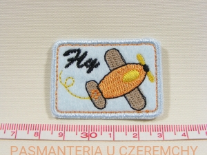 aplikacja do naprasowywania - fly /termoaplikacja, naprasowanka, samolot/