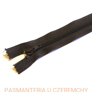 zamek 35 cm czarny nierozdzielczy ALPHA spirala rozm.3