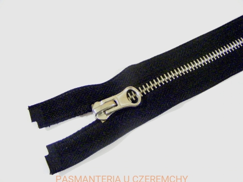 zamek rozdzielczy metalowy VT10 /nikiel/ 110 cm czarny