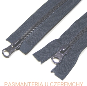 zamek 85 cm granatowy rozdzielczy dwusuwakowy typu kostka rozm.5 