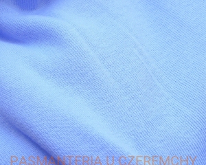 dzianina ściągaczowa niebieska 1x1 /ściągacz gładki, niebieski/   