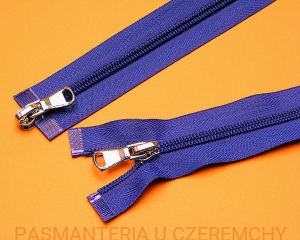 zamek 70 cm chabrowy rozdzielczy dwusuwakowy spirala 5 /granatowy, kobaltowy/