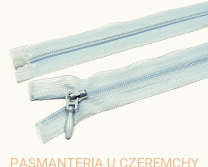 zamek 30 cm jasnoniebieski rozdzielczy kryty /niebieski/ 