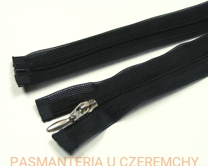 zamek 35 cm czarny rozdzielczy kryty