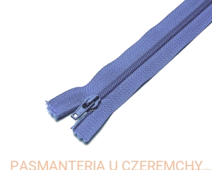 zamek 18 cm chabrowy nierozdzielczy spirala 3 /granatowy, kobaltowy, niebieski/ 