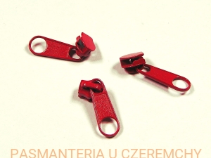 suwak zamkowy 3 mm czerwony