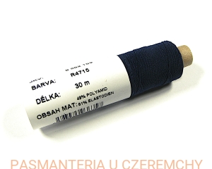 nici gumowe ciemnogranatowe 30 mb /granatowe/