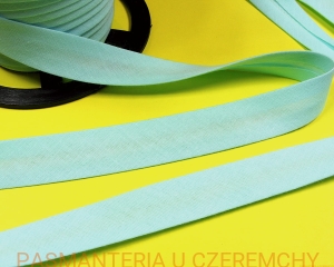 lamówka 18 mm bardzo jasna turkusowa - opak. 20 m /turkusowa, niebieska, zielona/  