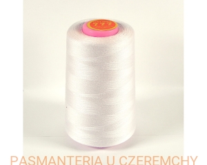 nici "777" maszynowe białe 5000 yd /4572 mb/ 