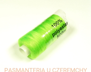nici maszynowe 500 m neonowe zielone