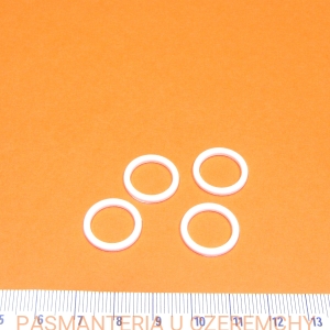 kółko plastikowe 12 mm białe