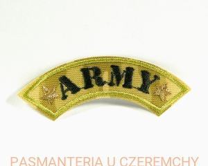 aplikacja do naprasowywania - "Army" /termoaplikacja, naprasowanka/