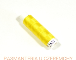 nici do szycia jedwabiu żółte poliestrowe 100 mb  