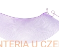 taśma krynolinowa 80 mm z nitką ściągającą