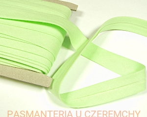 lamówka 18 mm jasnozielona - opak. 20 m /seledynowa, zielona/    