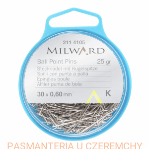 szpilki do dzianin Milward 30 mm 50 g 