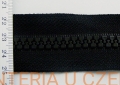 zamek rozdzielczy typu kostka /grubsza, 7 mm/ 70 cm czarny 
