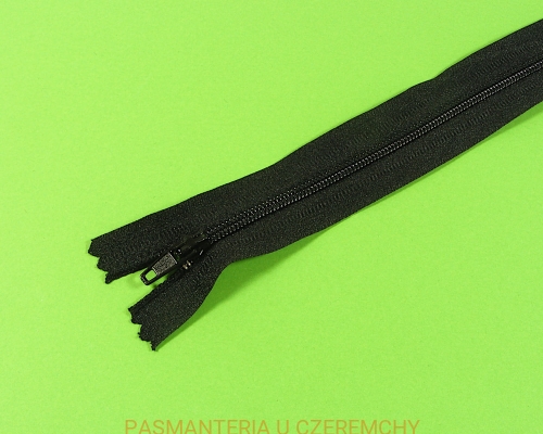 zamek 55 cm czarny nierozdzielczy spirala 3