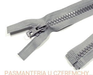 zamek 200 cm szary ALPHA rozdzielczy dwustronny kostka grubsza    