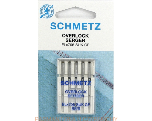 igła Schmetz do owerloka do szycia dzianin rozm.65