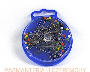 szpilki 50 mm ze szklaną główką 