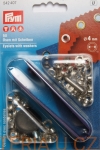 oczka - nity oczkowe 4 mm srebrne PRYM 542 407