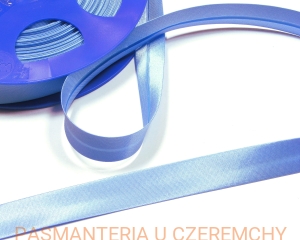 lamówka atłasowa 15 mm - niebieska