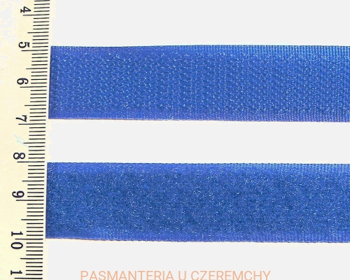 taśma rzepowa 20 mm ciemnochabrowa