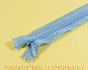 zamek 40 cm jasnoniebieski kryty /niebieski/ 