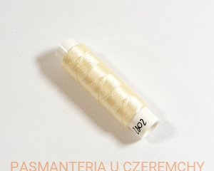 nici do szycia jedwabiu ecru poliestrowe 100 mb 