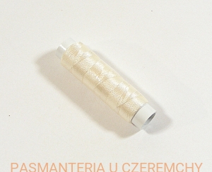 nici do szycia jedwabiu ecru poliestrowe 100 mb