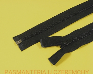 zamek 130 cm czarny rozdzielczy spirala rozm. 5
