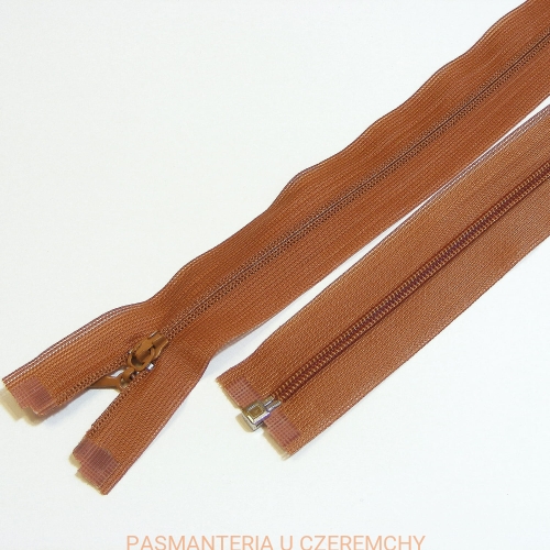 zamek rozdzielczy kryty 35 cm rudobrązowy /brązowy/