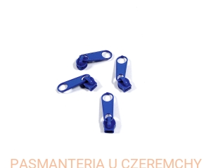 suwak zamkowy 3 mm chabrowy /kobaltowy, granatowy/