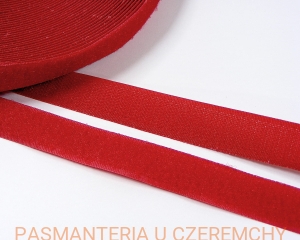 taśma rzepowa 20 mm czerwona /rzep czerwony/
