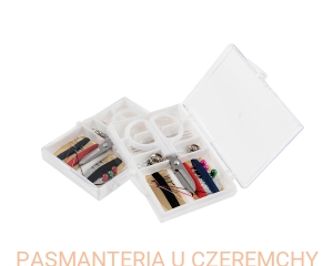 zestaw krawiecki w plastikowym etui - /przybornik podróżny/ 