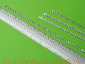 fiszbin metalowy spiralny 5 mm/25 cm /fiszbiny metalowe, fiszbiny stalowe/