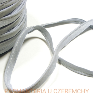wypustka bawełniana 11 mm jasnoszara /szara/