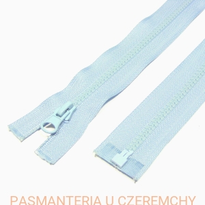 zamek 95 cm jasnoniebieski rozdzielczy typu kostka 5 /niebieski/